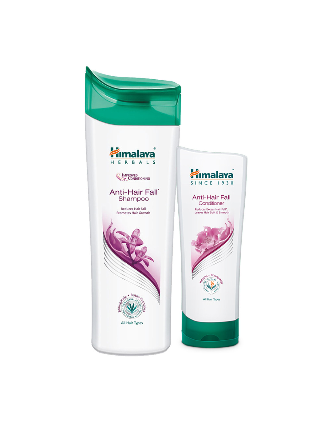 Buy Himalaya Unisex White Set Of Anti Hairfall Shampoo & Conditioner