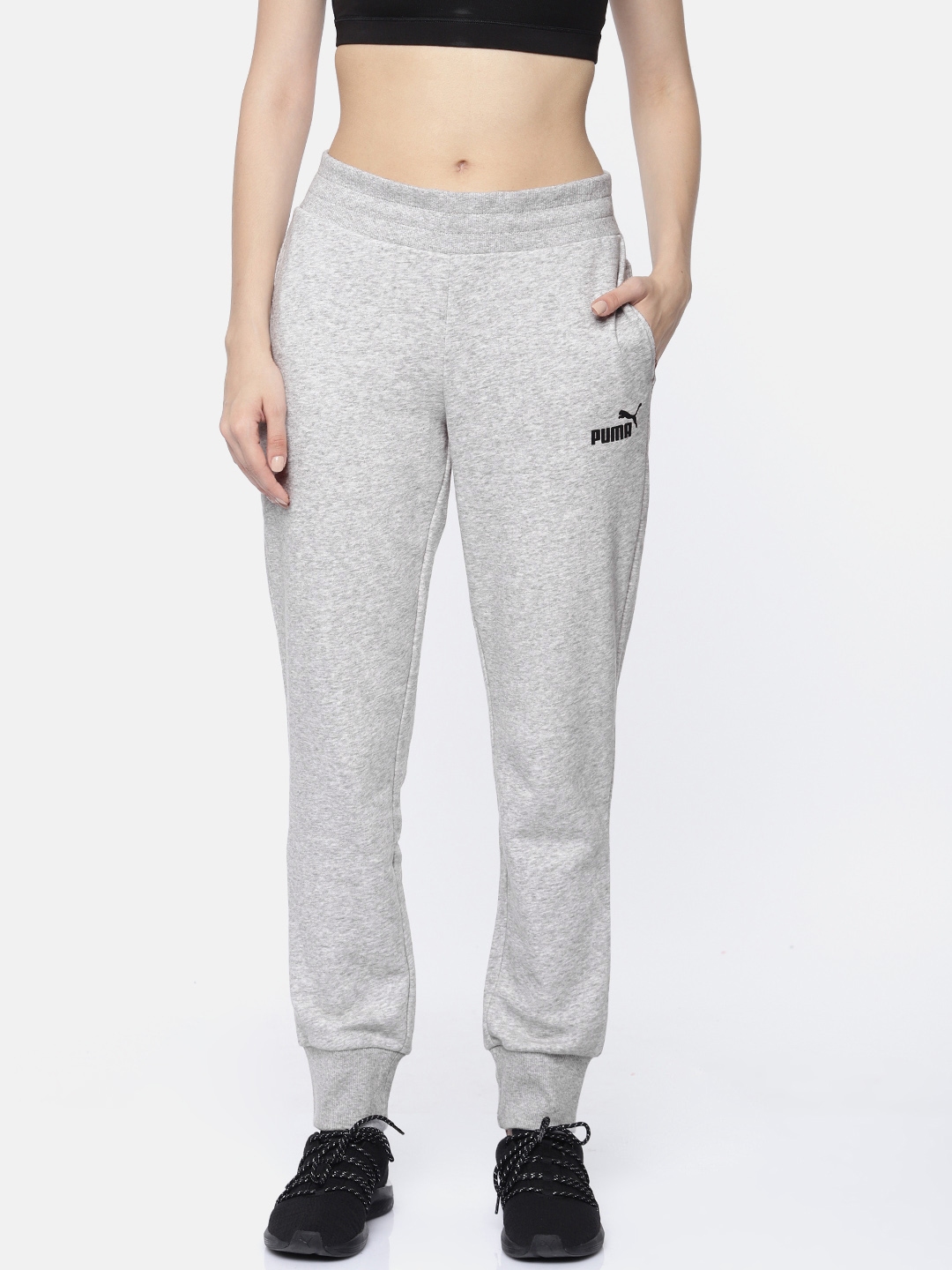 girls puma joggers