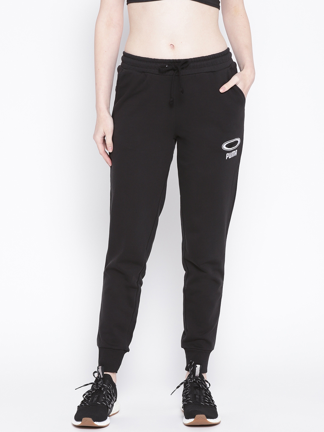 puma cuffed joggers