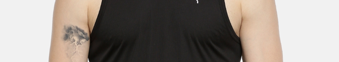 Buy Puma Men Black Solid VK Active DryCell T Shirt - Tshirts for Men ...