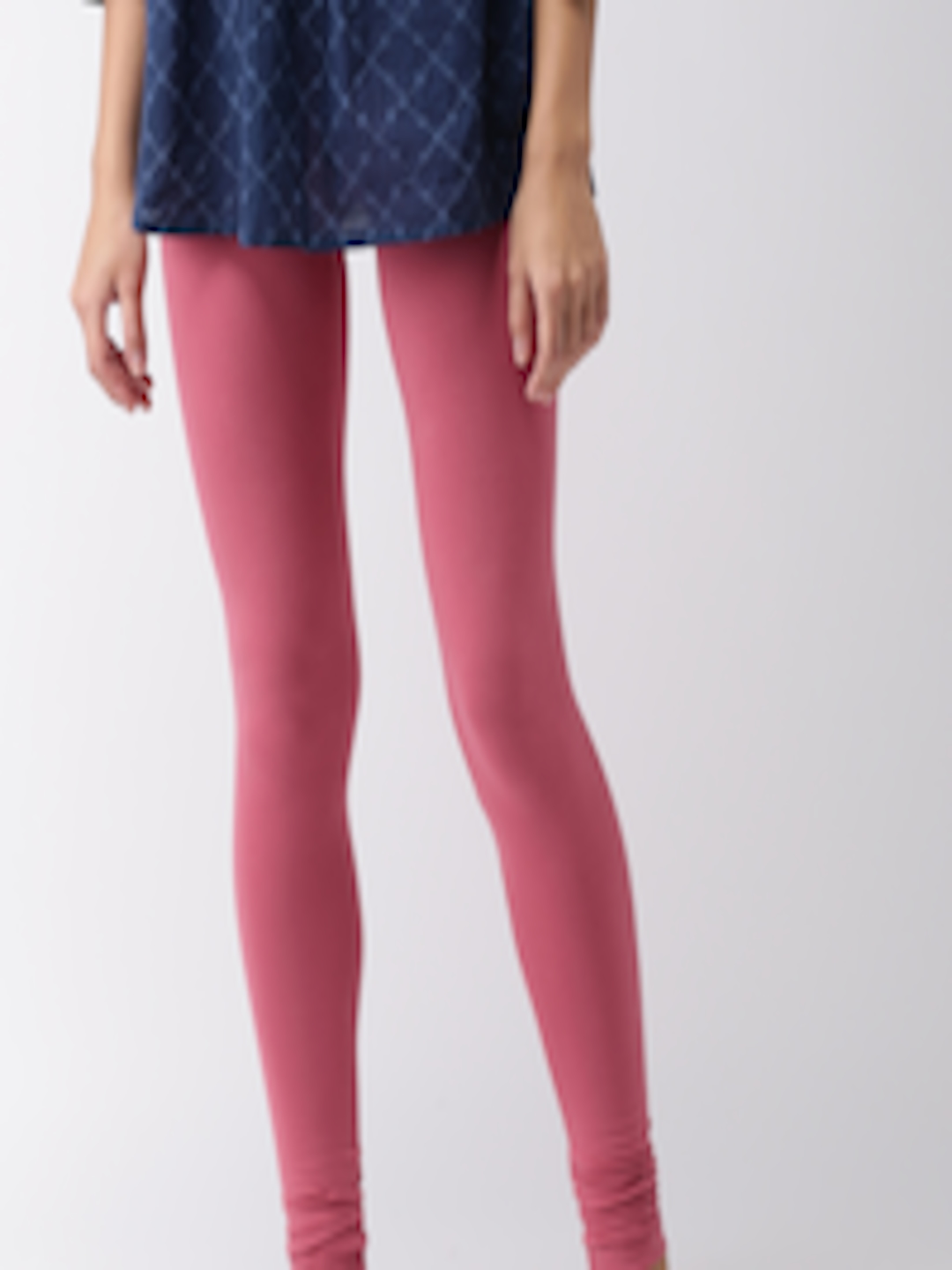 Buy Women Maroon Mid Rise Ribbed Leggings Online | Go Colors-anthinhphatland.vn
