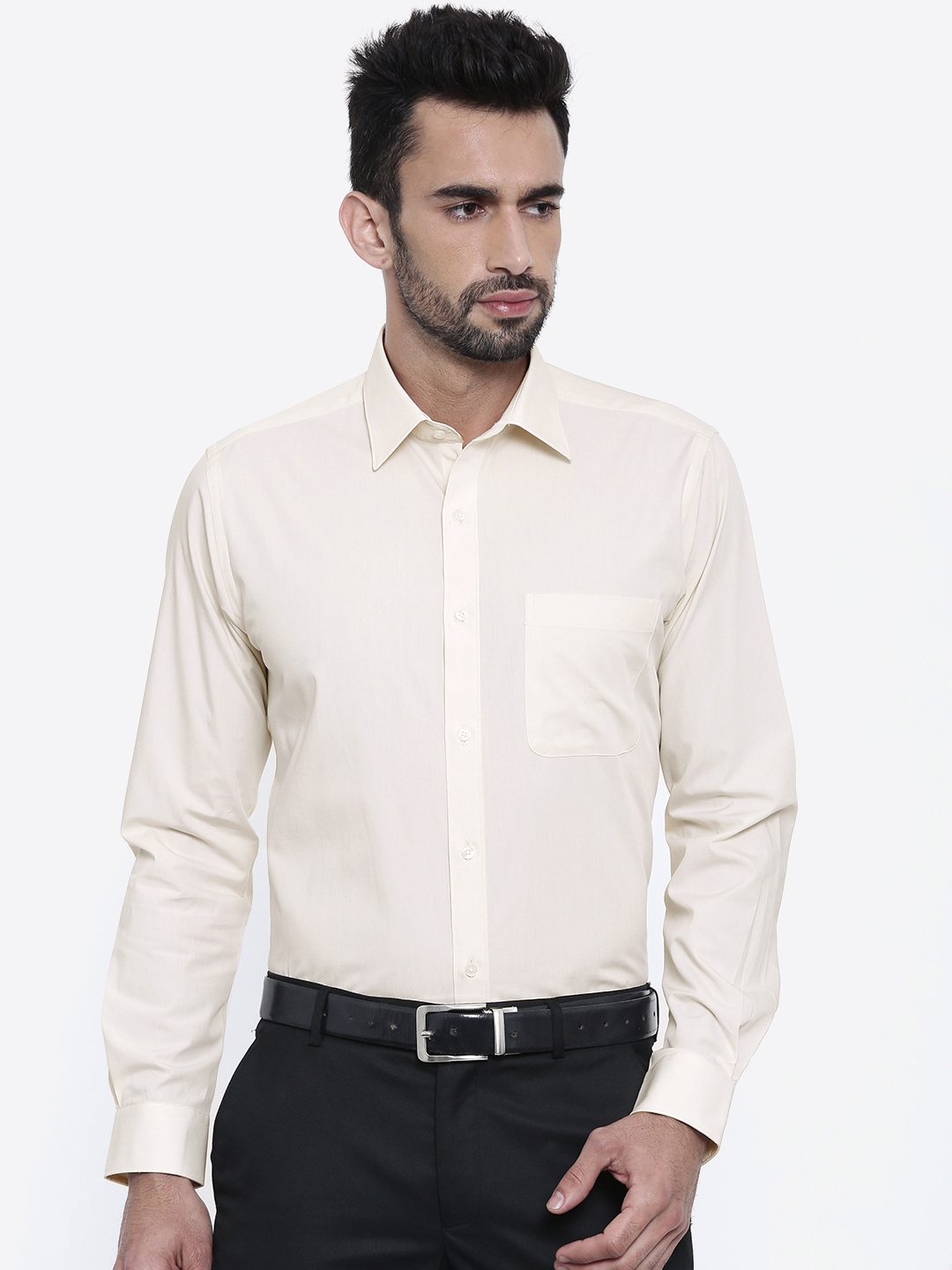 white formal men's shirt