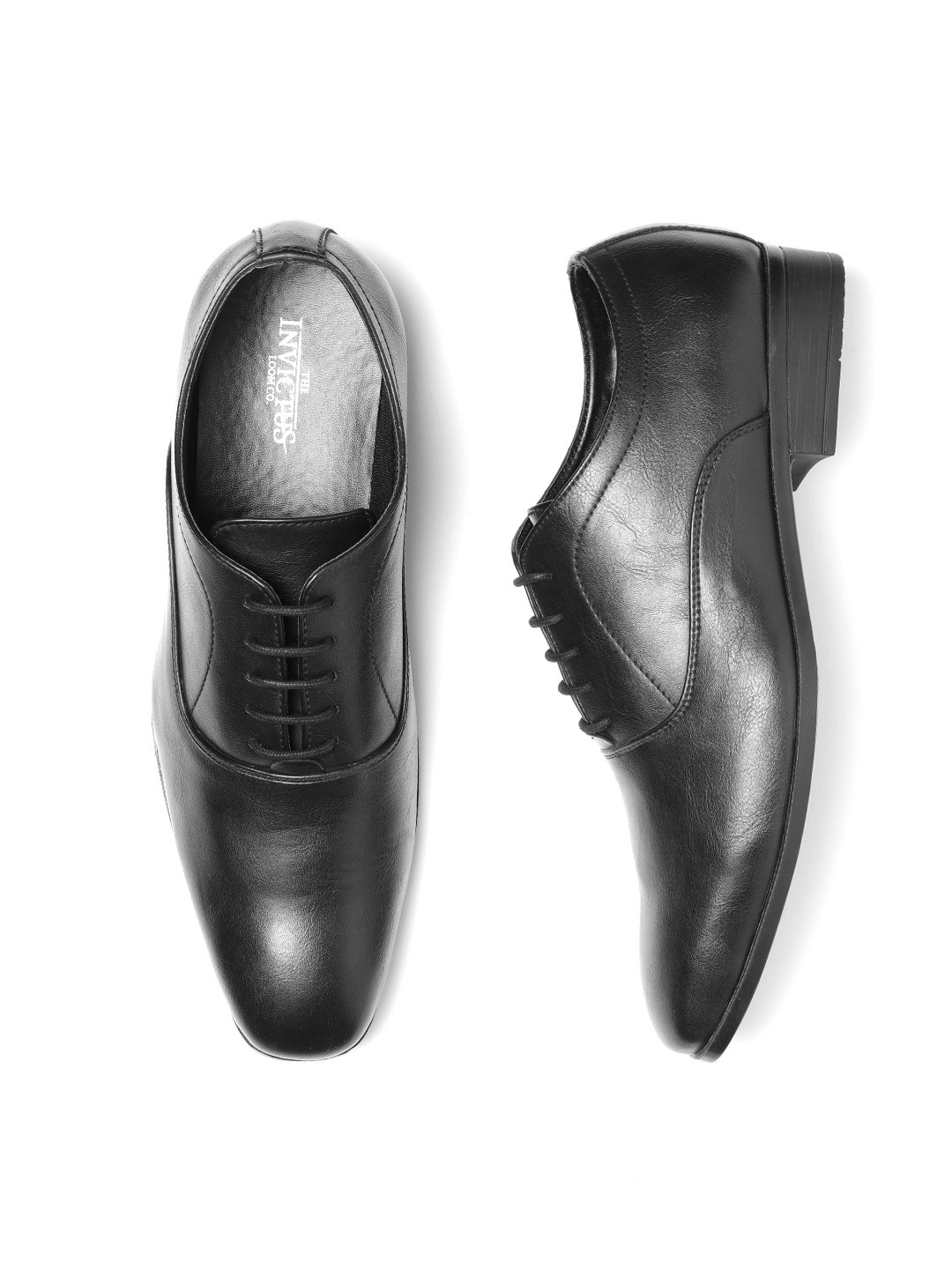 invictus black formal shoes