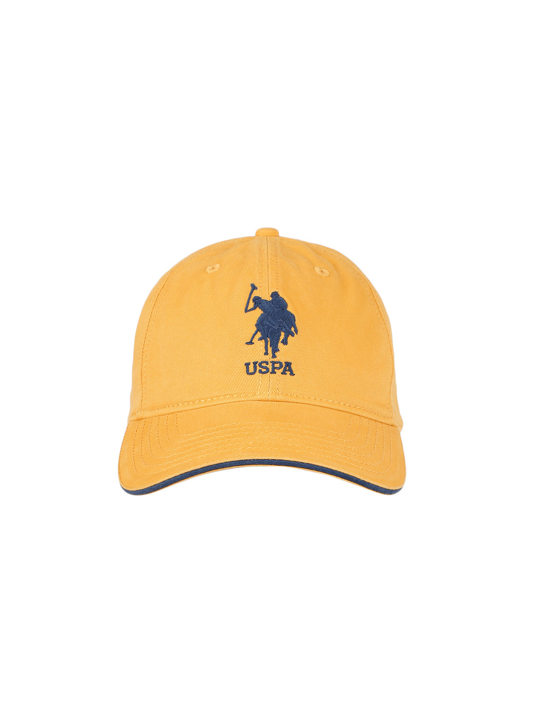 Buy U.S. Polo Assn. Men Yellow Solid Baseball Cap Caps for Men