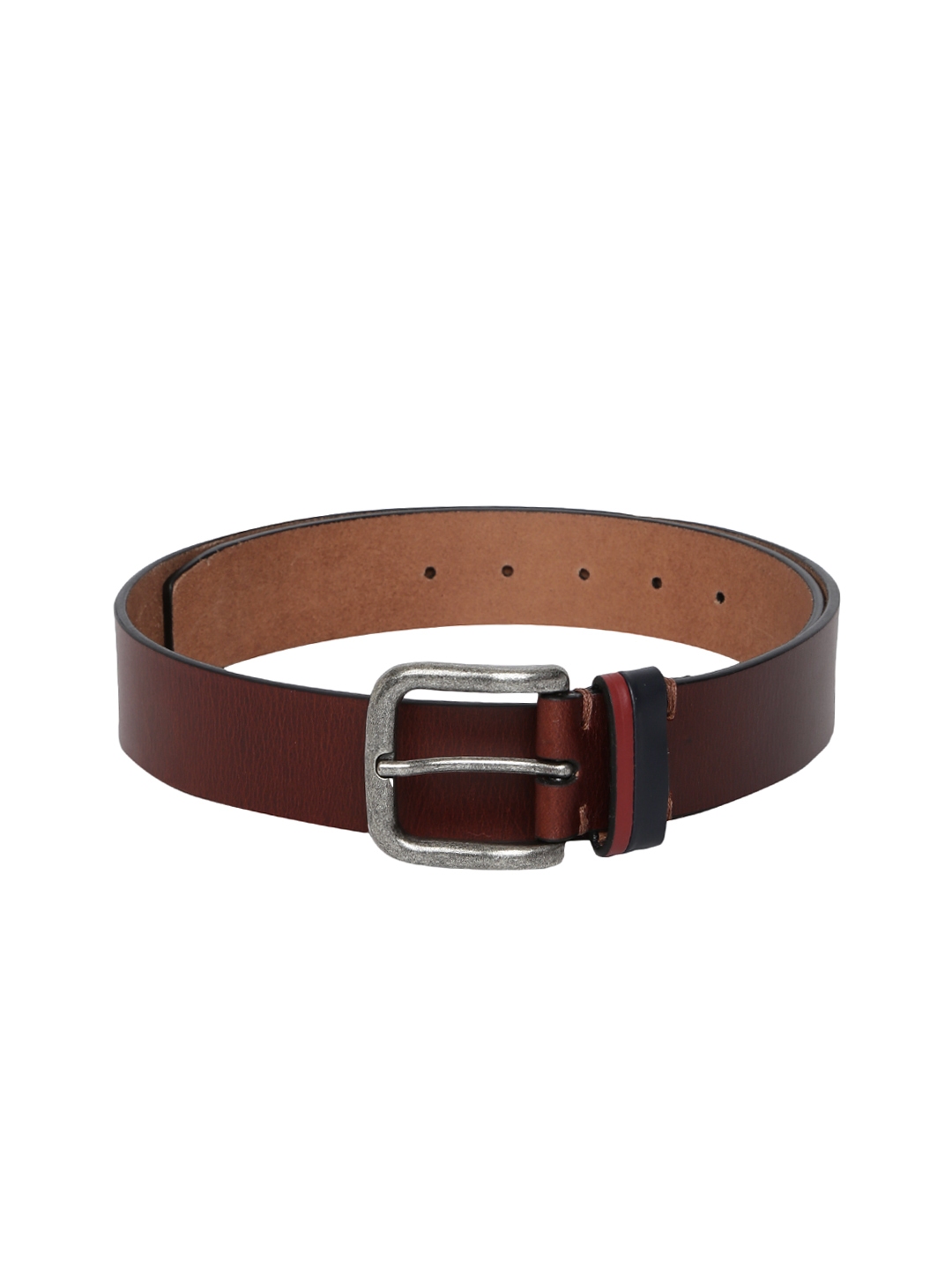 Buy U.S. Polo Assn. Men Brown Leather Belt - Belts for Men 8789369 | Myntra