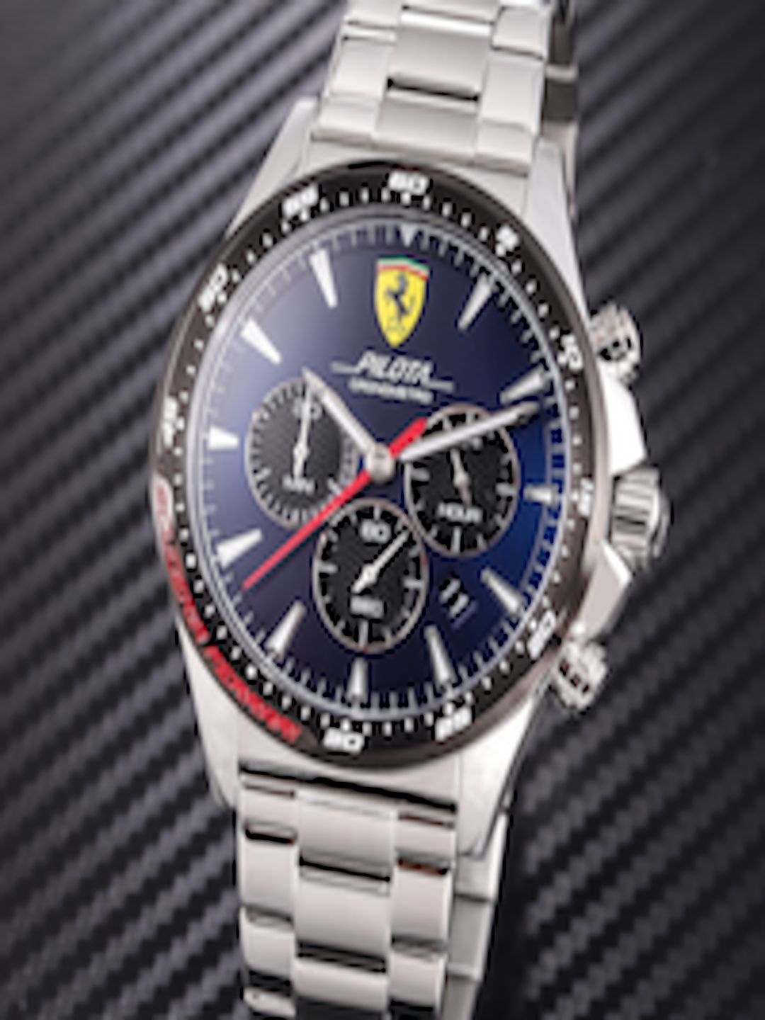 Buy SCUDERIA FERRARI Men Navy Blue Analogue Watch 830598 - Watches for ...