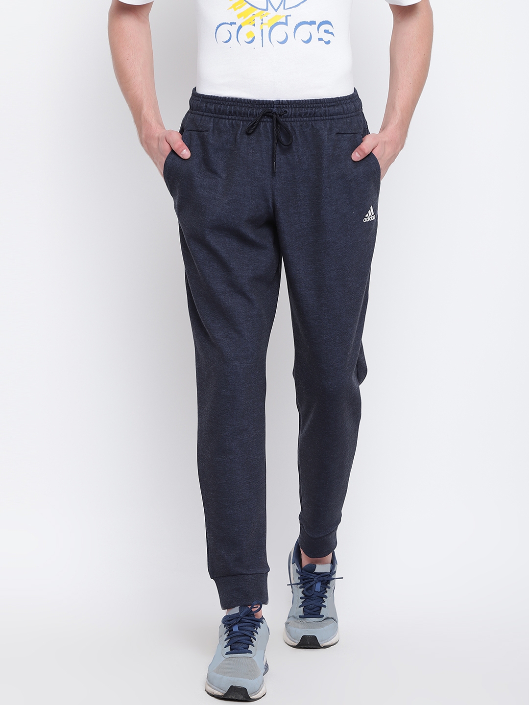 Buy ADIDAS Originals Men Navy Blue Solid DY1598 Joggers Track Pants