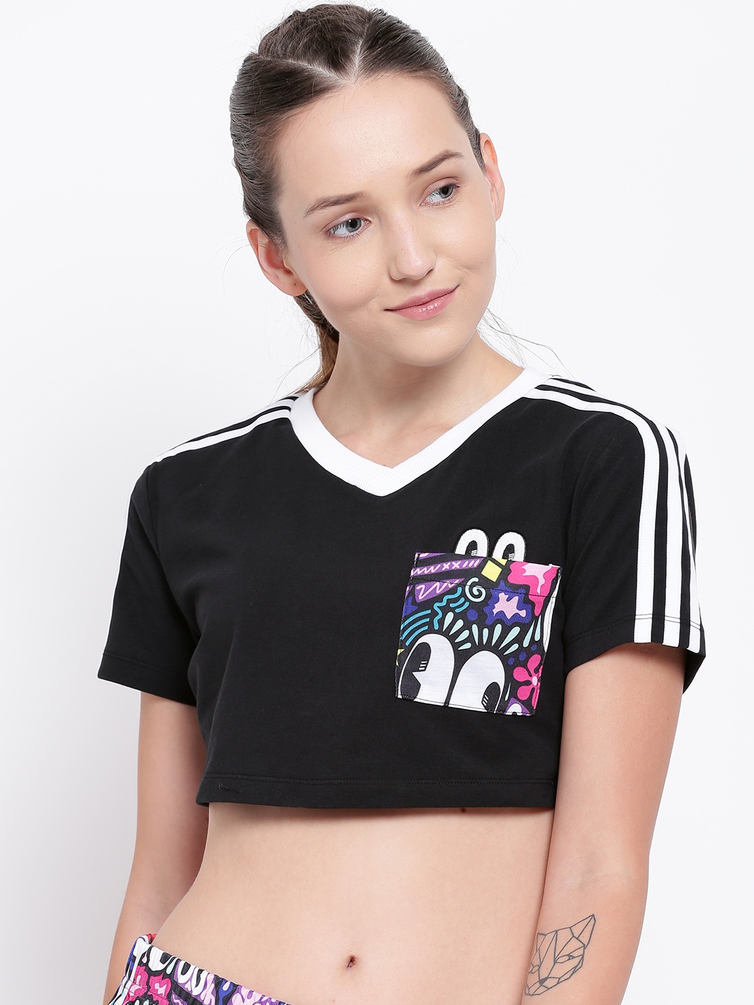 myntra adidas t shirts