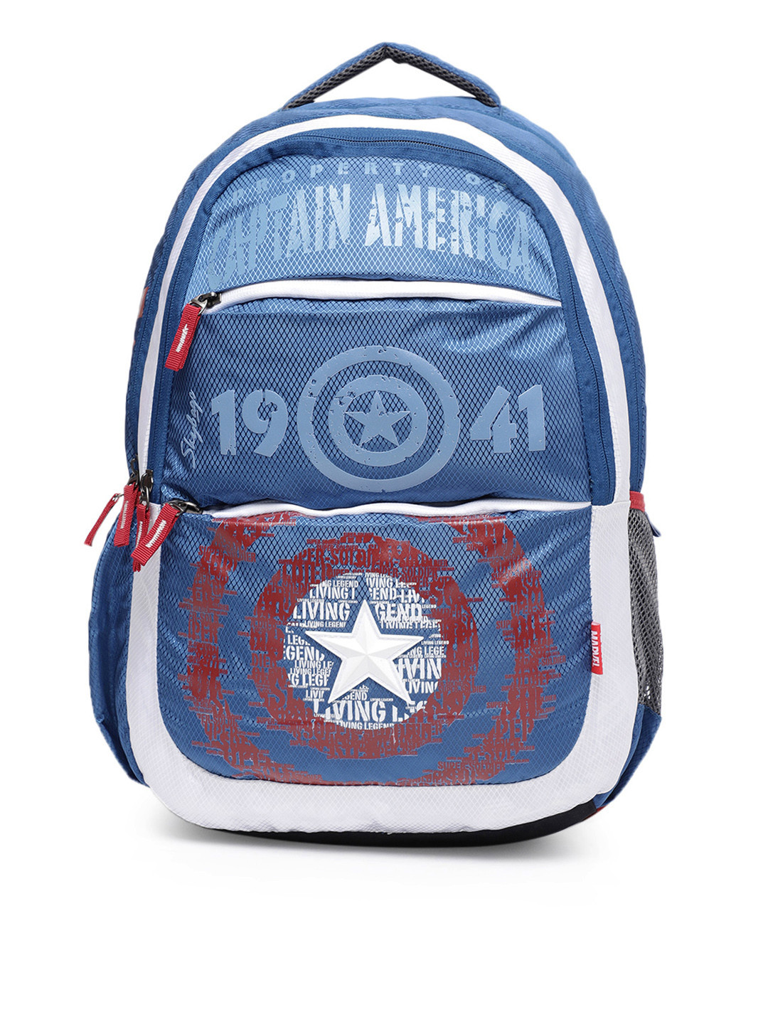 skybags printed backpack