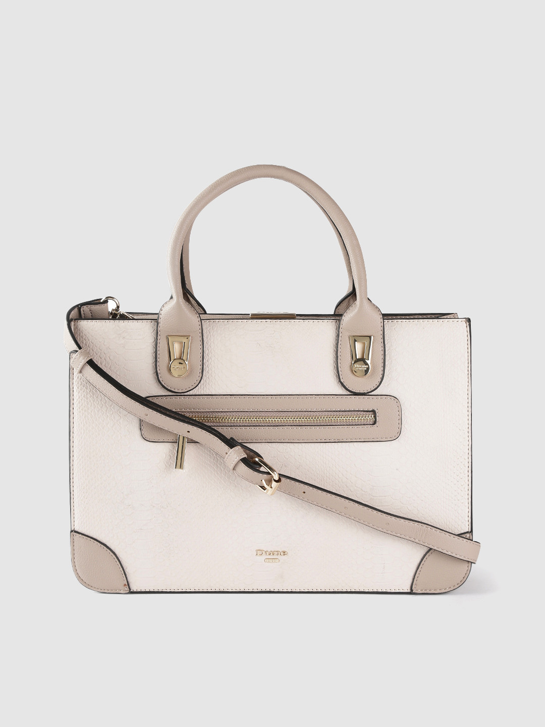 Buy Dune London Beige Snakeskin Pattern Handheld Bag Handbags for