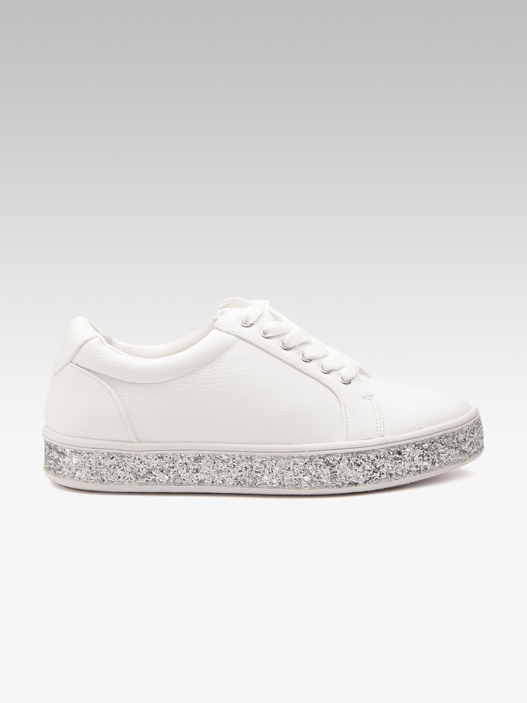 dune white flat shoes