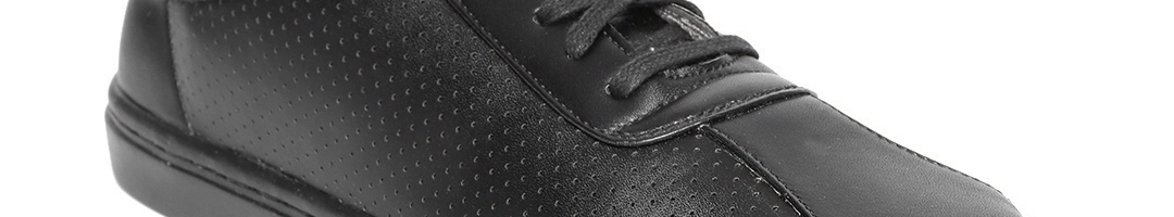 Buy Mocas Men Black Perforated Sneakers - Casual Shoes for Men 8826783 ...