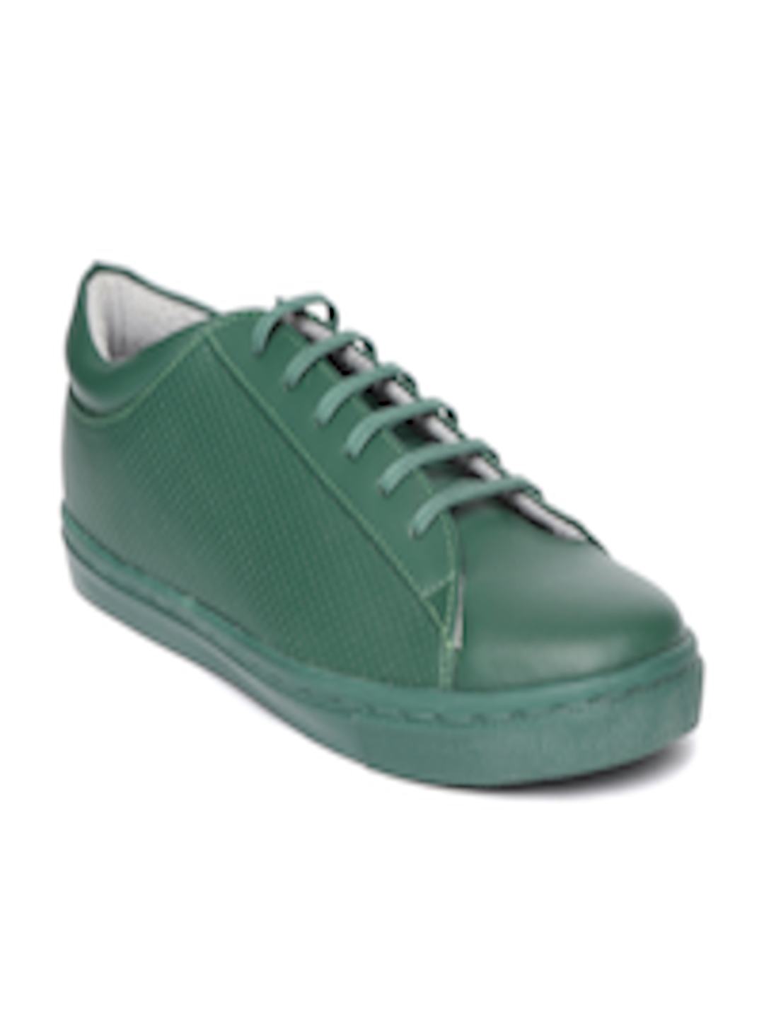 Buy Mocas Men Green Perforated Sneakers - Casual Shoes for Men 8826803 ...