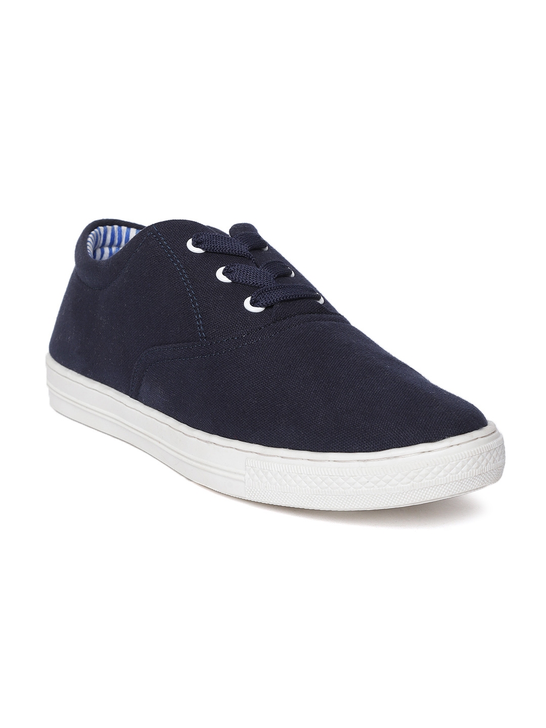 Buy Mocas Men Navy Blue Sneakers - Casual Shoes for Men 8826871 | Myntra