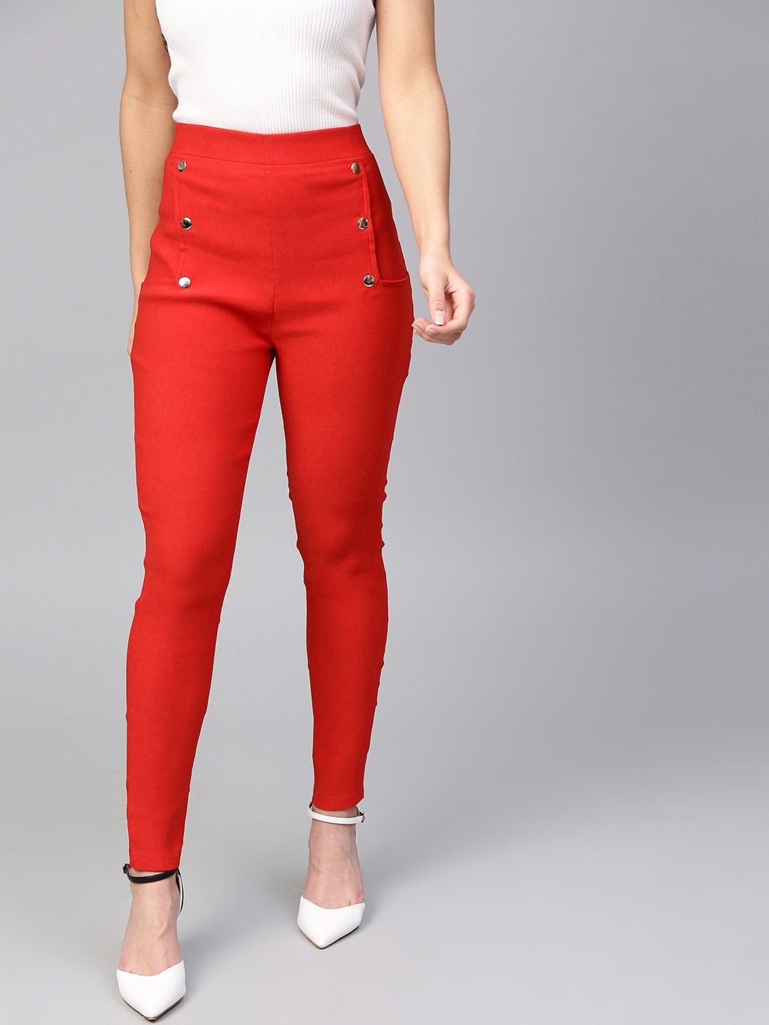 women's jeans jeggings on myntra