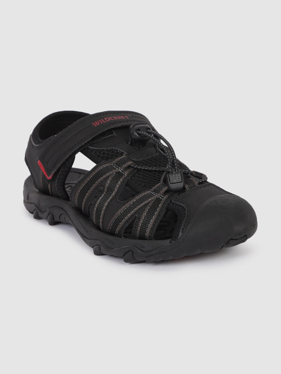 Buy Wildcraft Men Black Terrafin Rise 2X Sandals - Sandals for Men 8835339 | Myntra