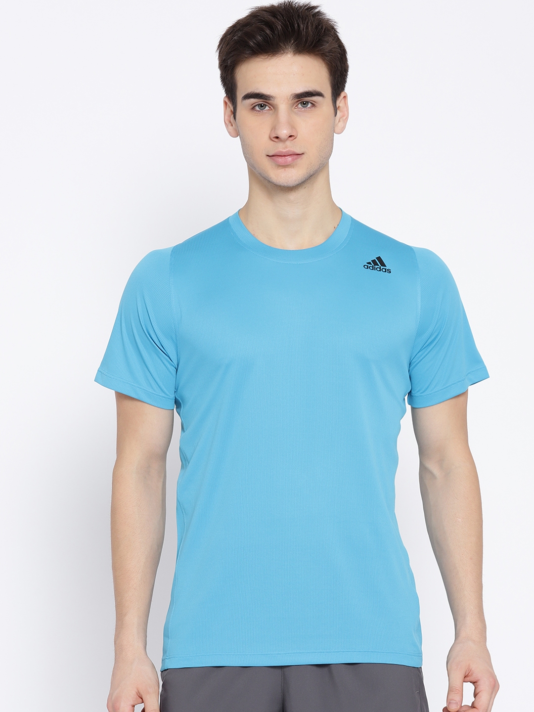 Buy ADIDAS Men Blue FL_SPR Z FT 3ST Solid Polo T Shirt - Tshirts for ...
