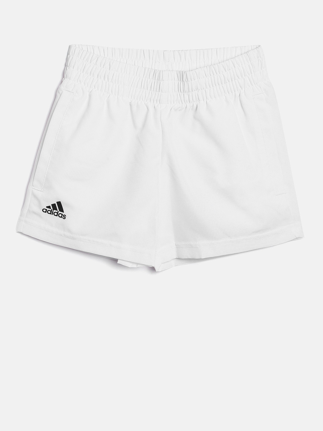 Buy ADIDAS Boys White Club Solid Tennis Shorts Shorts for Boys