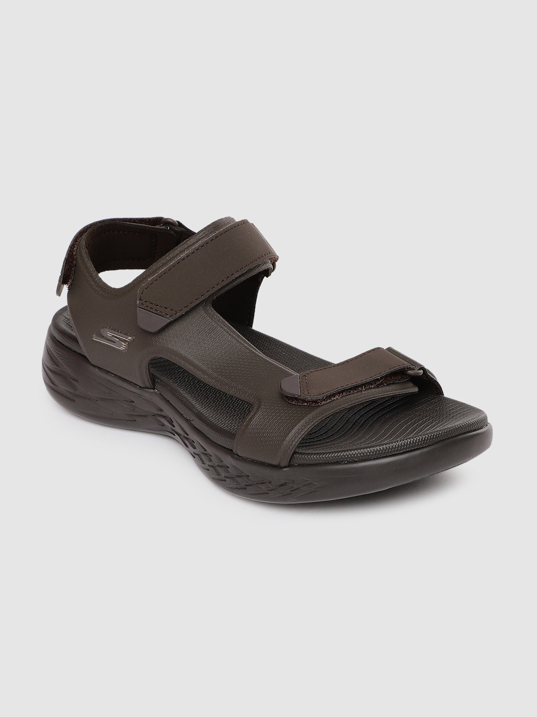 Buy Skechers Men Brown ON THE GO 600 VENTURE Sandals - Sandals for Men 8885779 | Myntra
