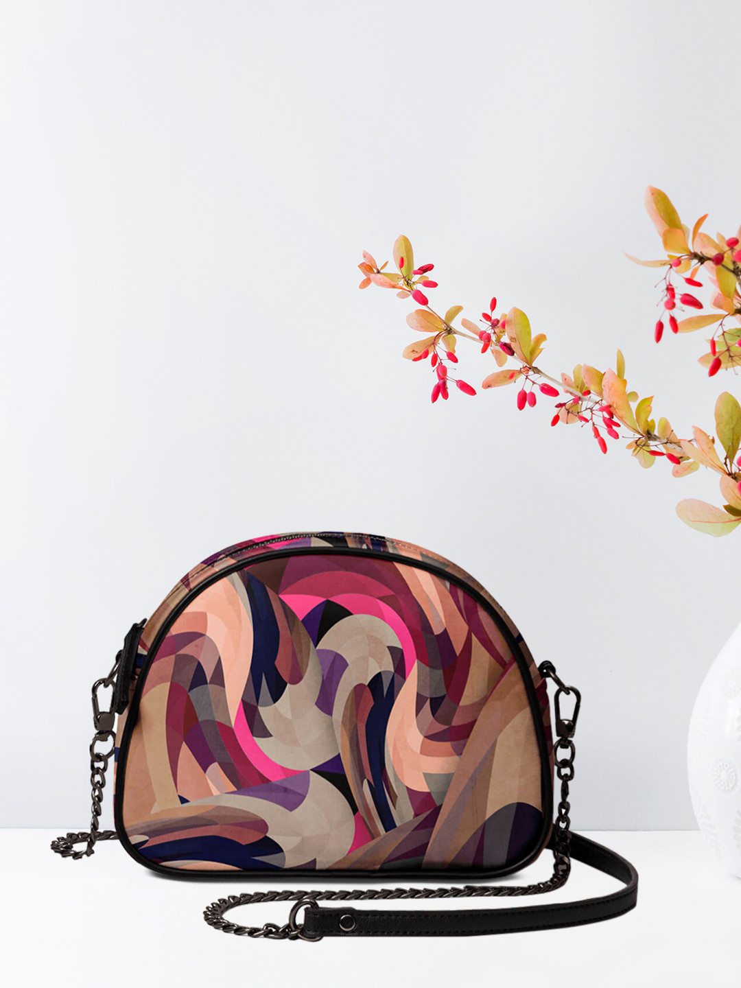 Buy DailyObjects Multicoloured Printed Sling Bag Handbags for Women 8898411 Myntra