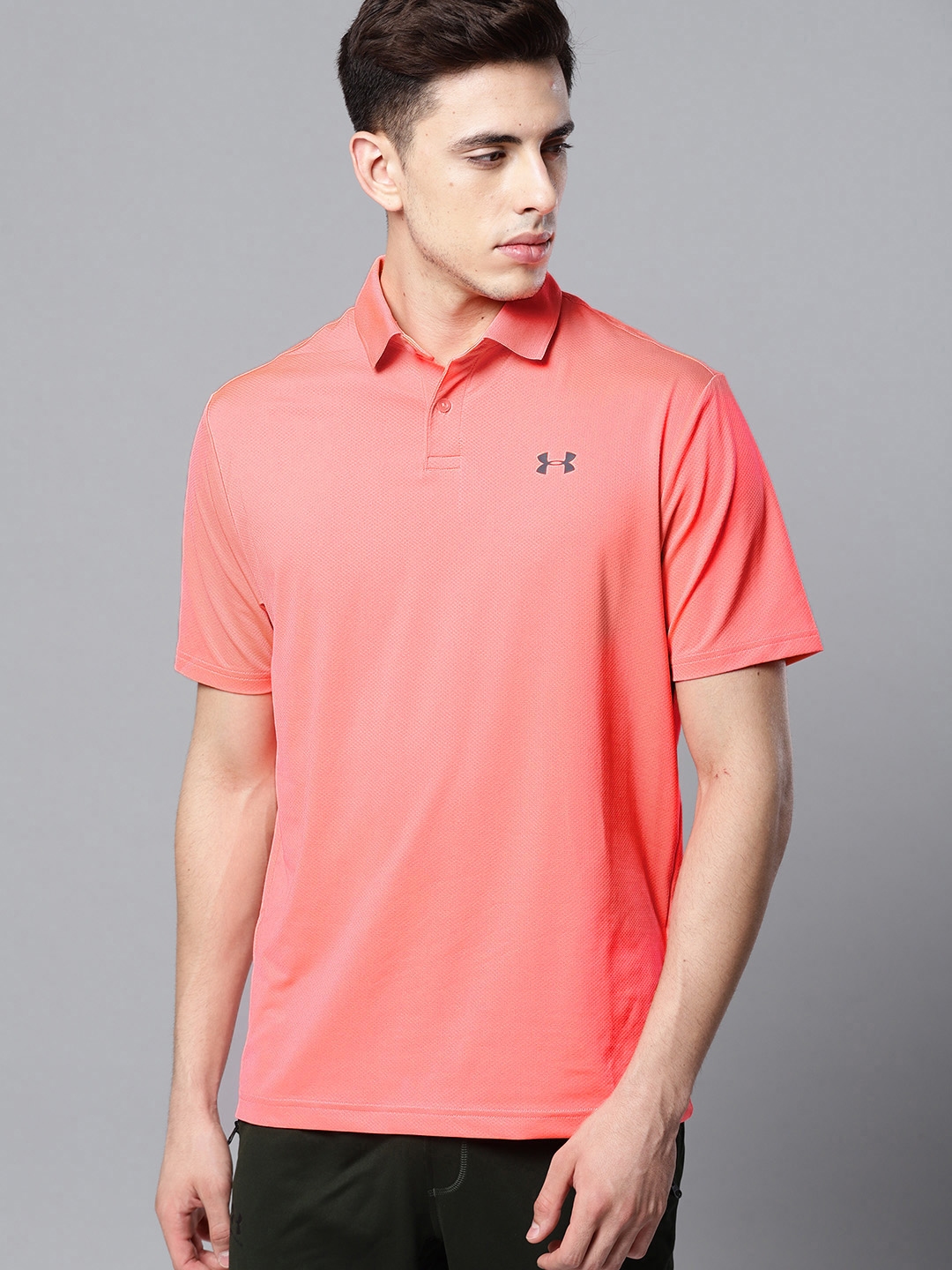 under armour t shirts men pink