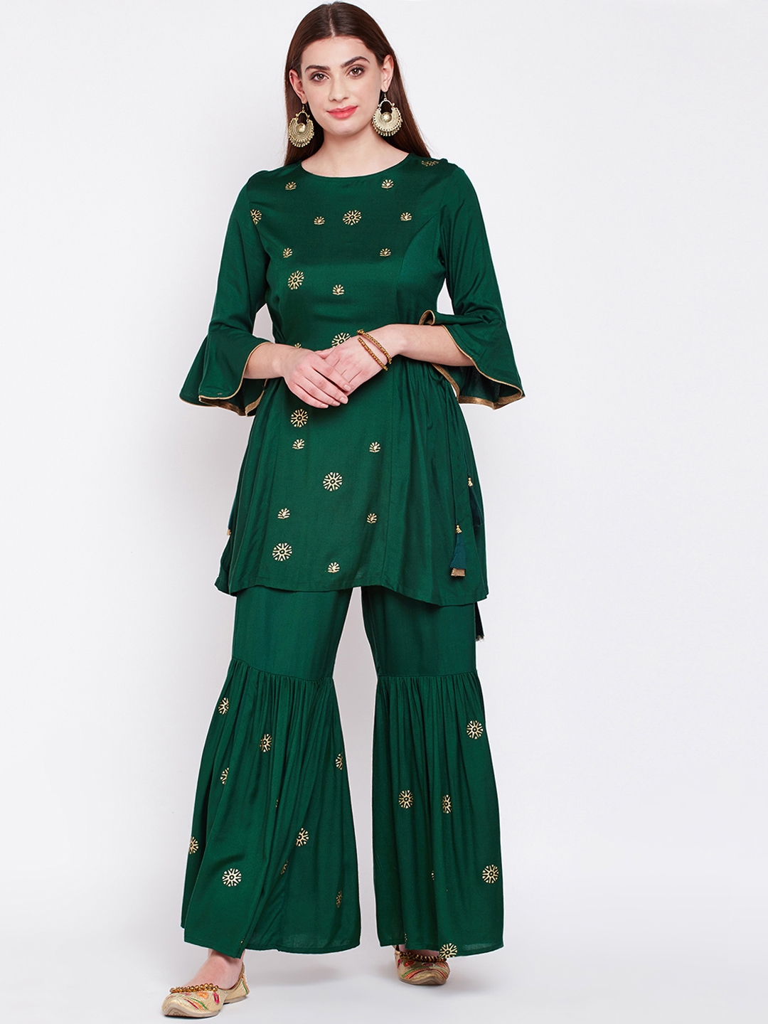 myntra sharara sets
