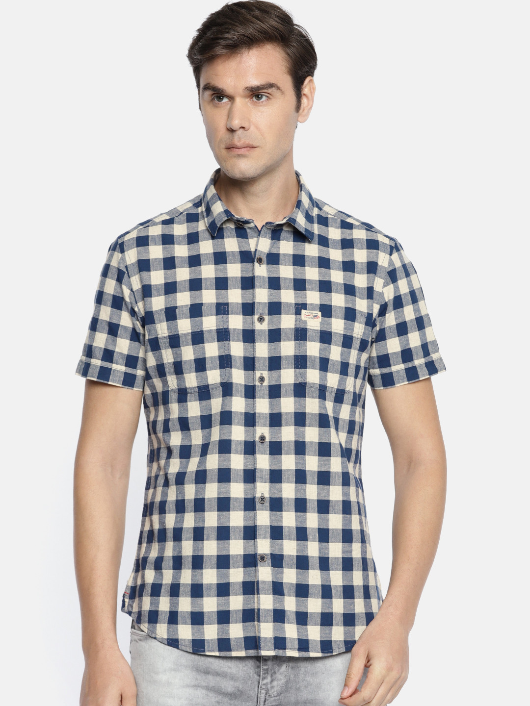 us polo denim shirt