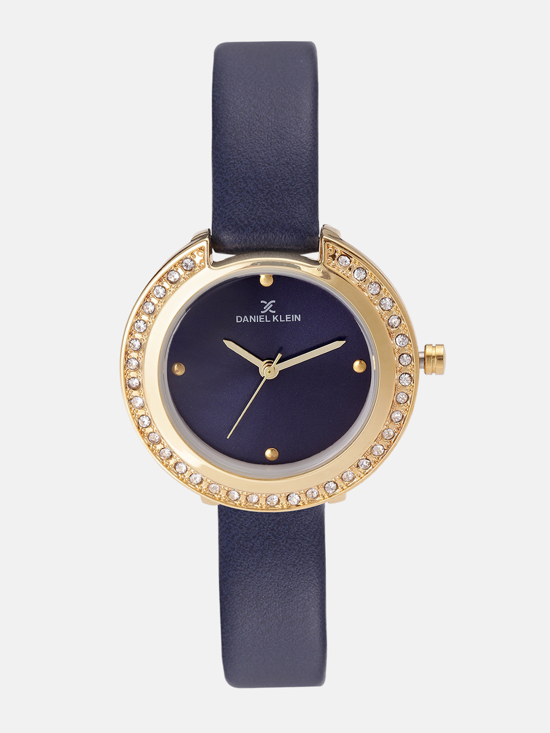 daniel klein navy blue watch