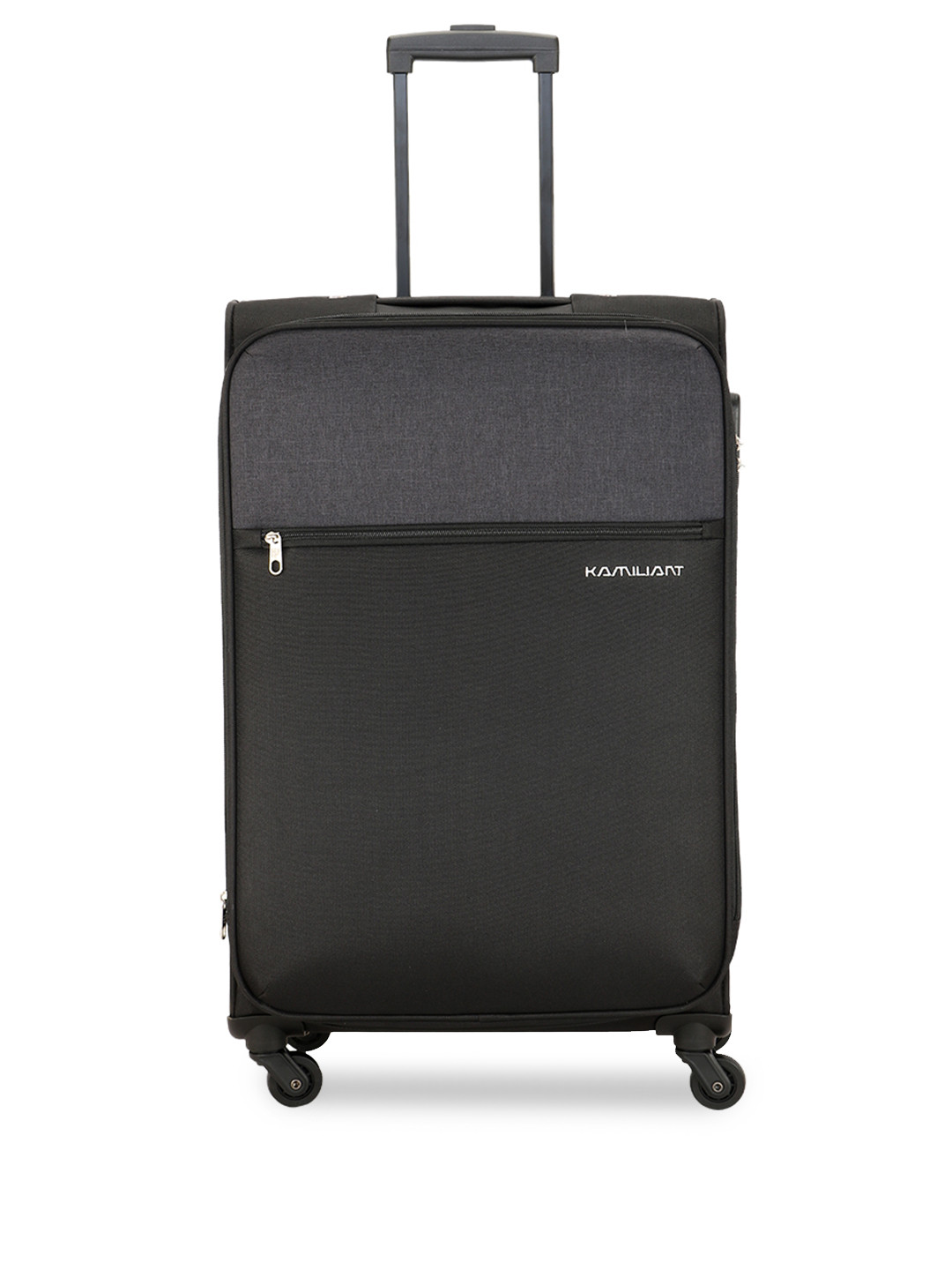 Buy KAMILIANT Unisex Black Large Trolley Bag Trolley Bag for Unisex