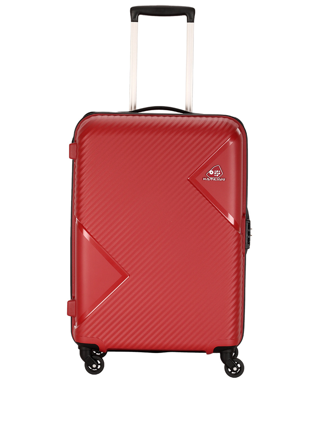 Buy KAMILIANT By American Tourister Zakk Unisex Red Cabin Trolley Bag
