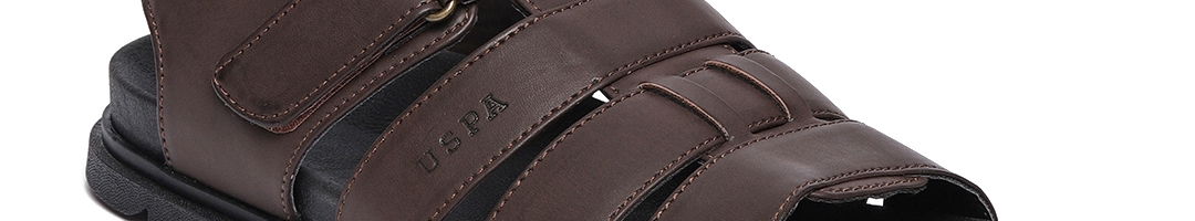 Buy U S Polo  Assn Men  Brown  Sandals  Sandals  for Men  