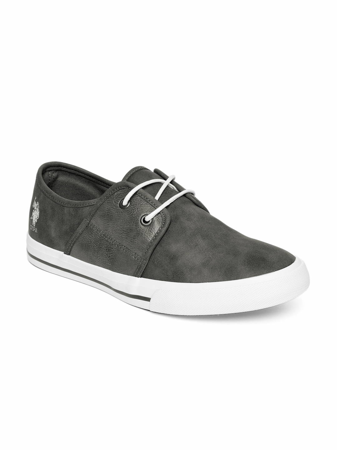 polo shoes gray