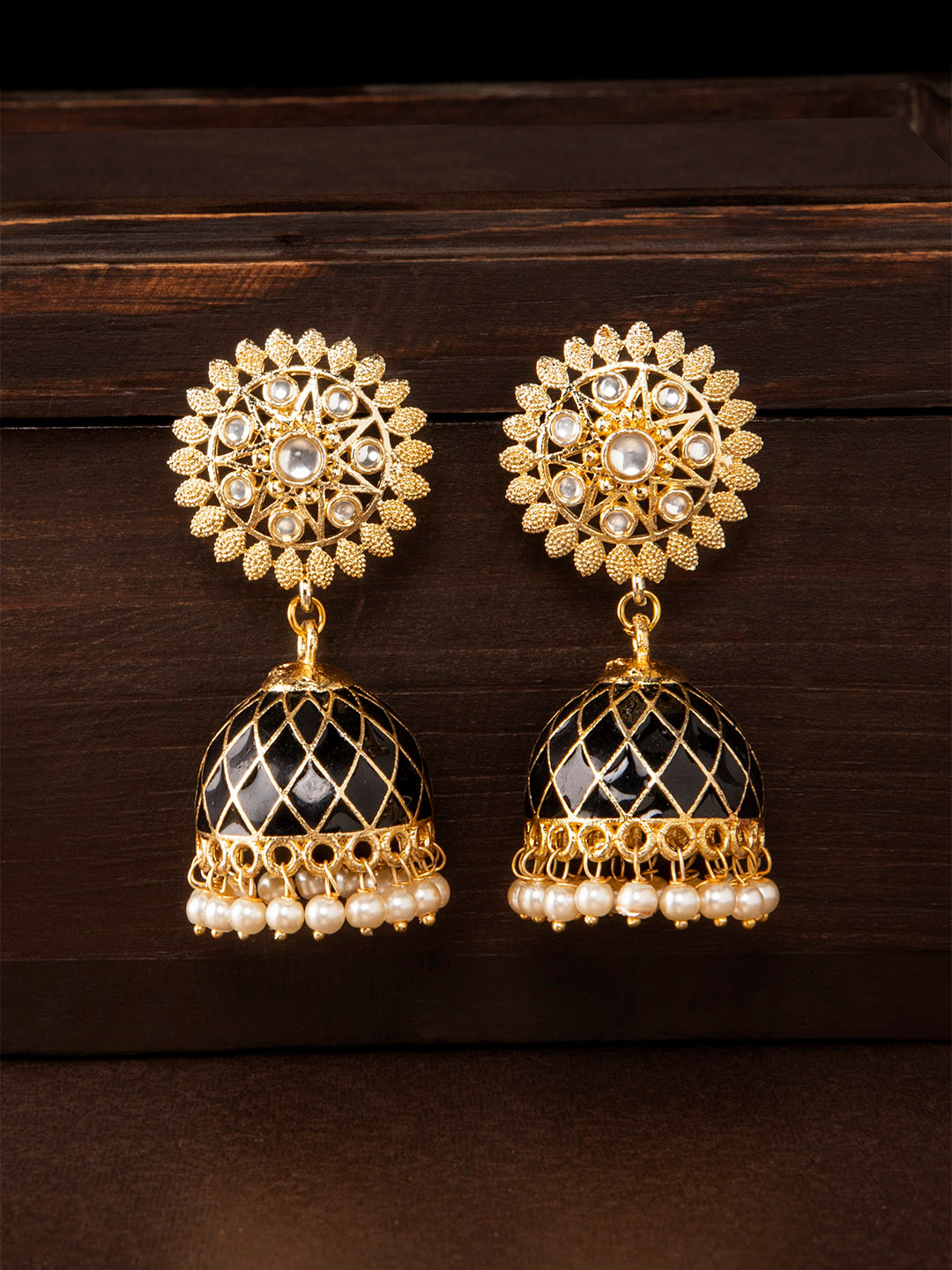 Myntra jhumka earrings clearance