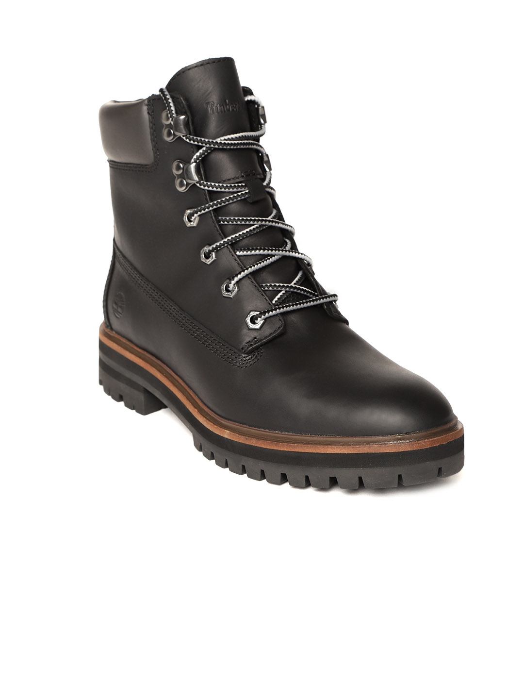 timberland london square 6 inch boots black