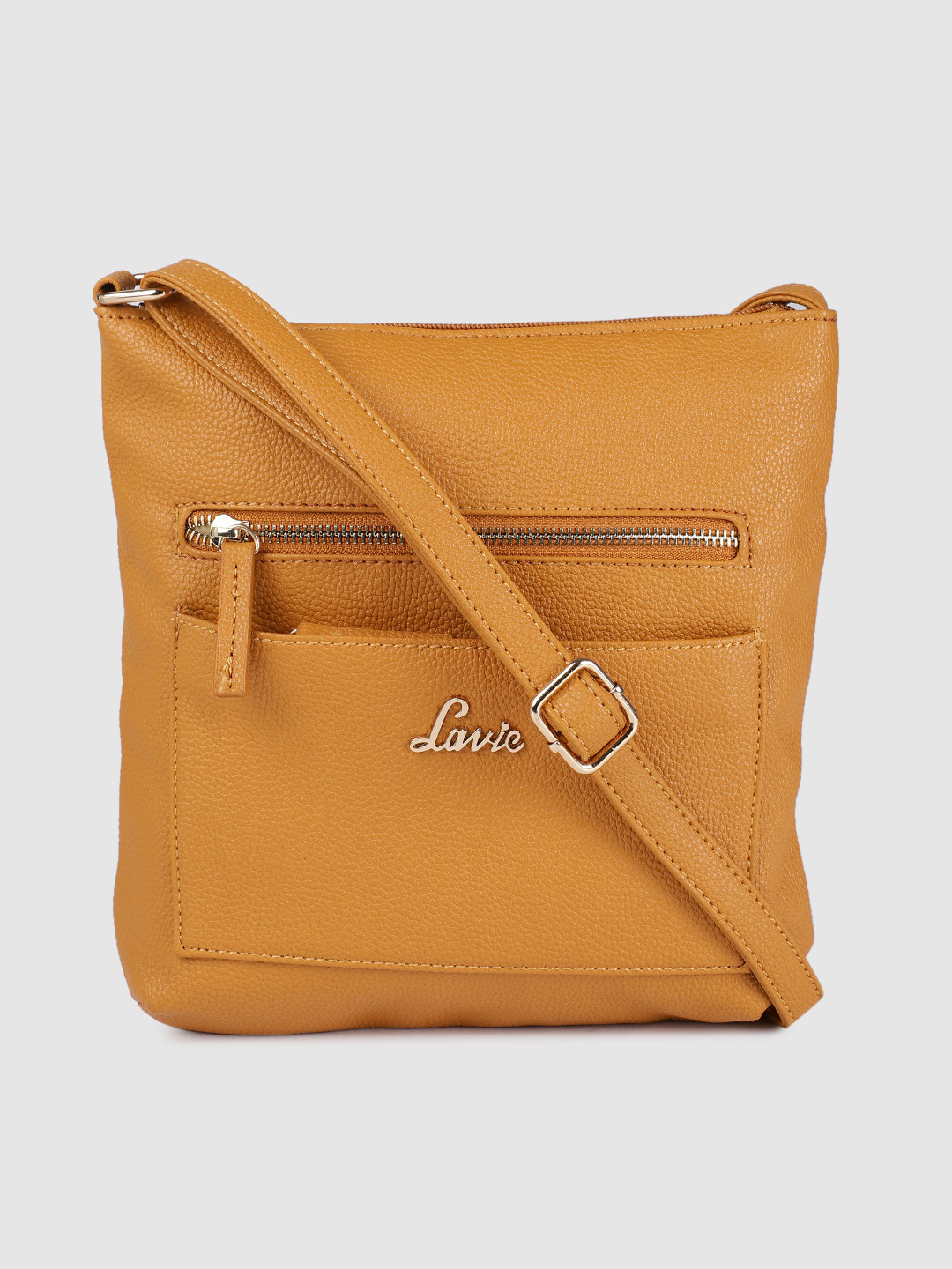 Buy Lavie Yellow Textured Sling Bag Handbags for Women 8939245 Myntra