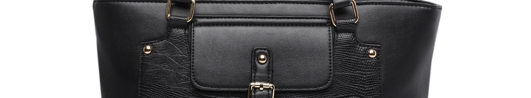 Buy Lavie Black Textured Shoulder Bag - Handbags for Women 8939297 | Myntra