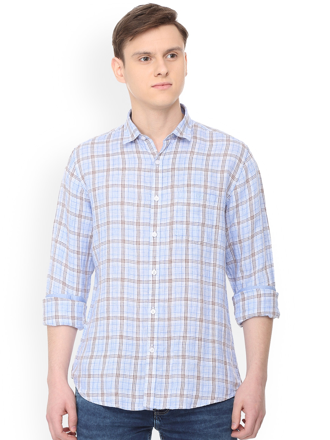 linen shirts van heusen