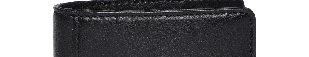 Buy Louis Philippe Men Black Solid Two Fold Wallet - Wallets for Men 8967887 | Myntra