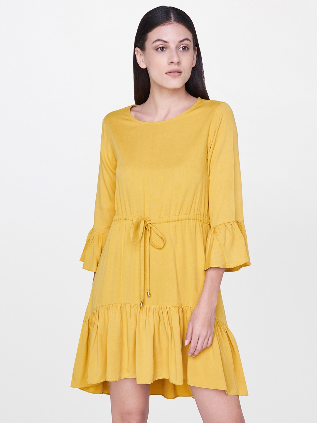 mustard yellow womens clothes