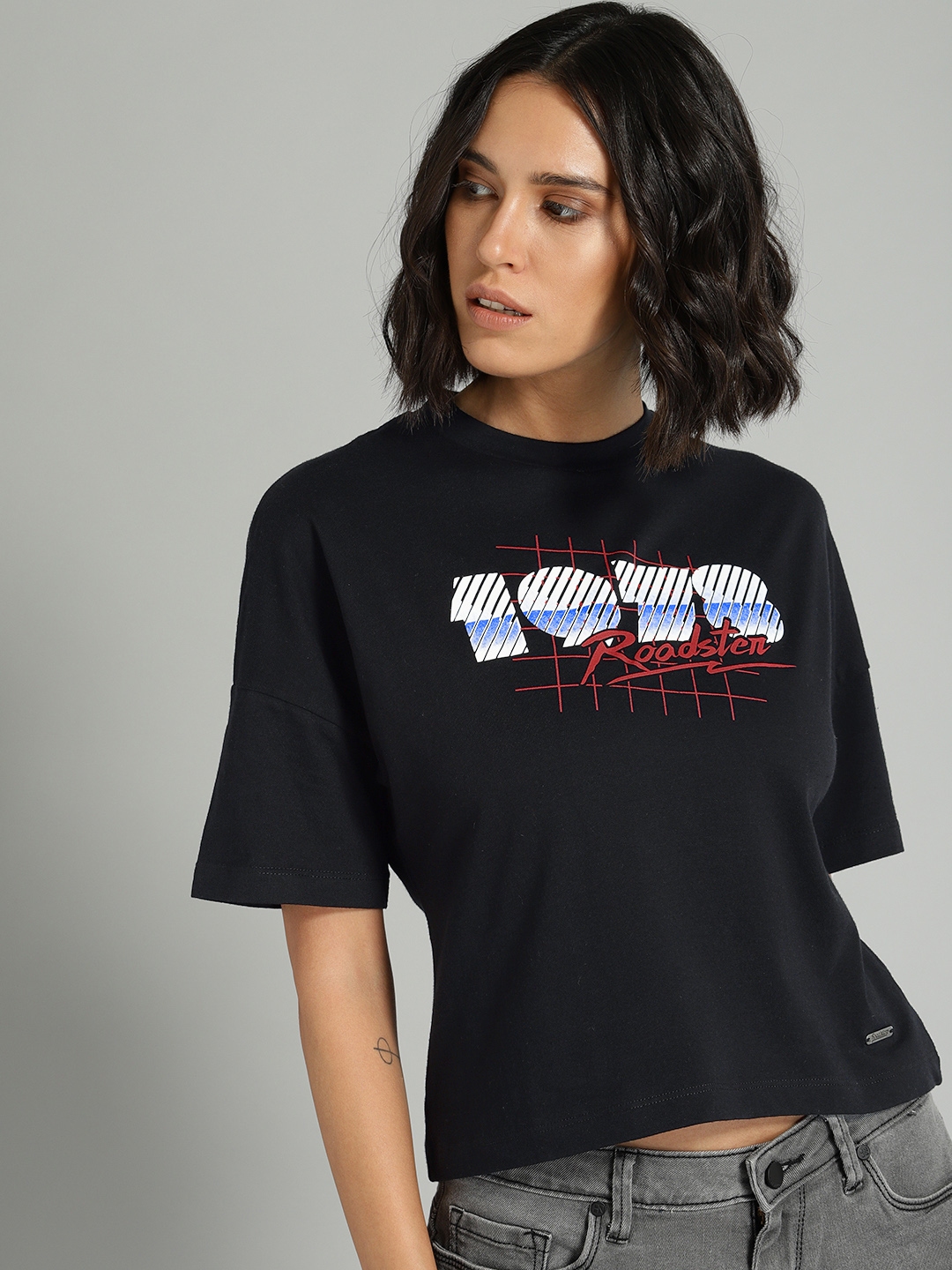 roadster tshirts myntra