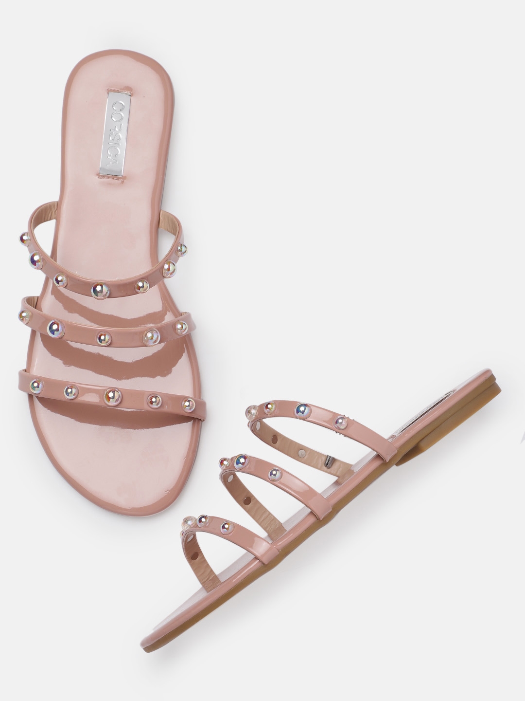 womens flats pink