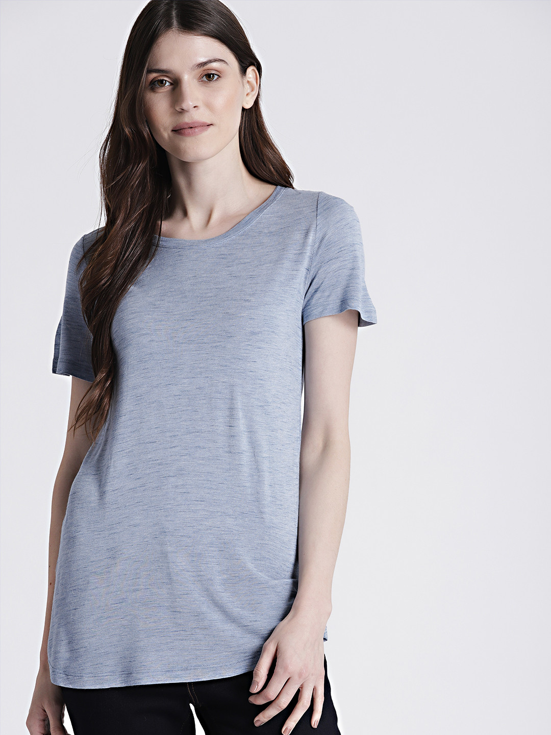 Buy GAP Women's Blue Short Sleeve Crewneck T Shirt Tshirts for Women