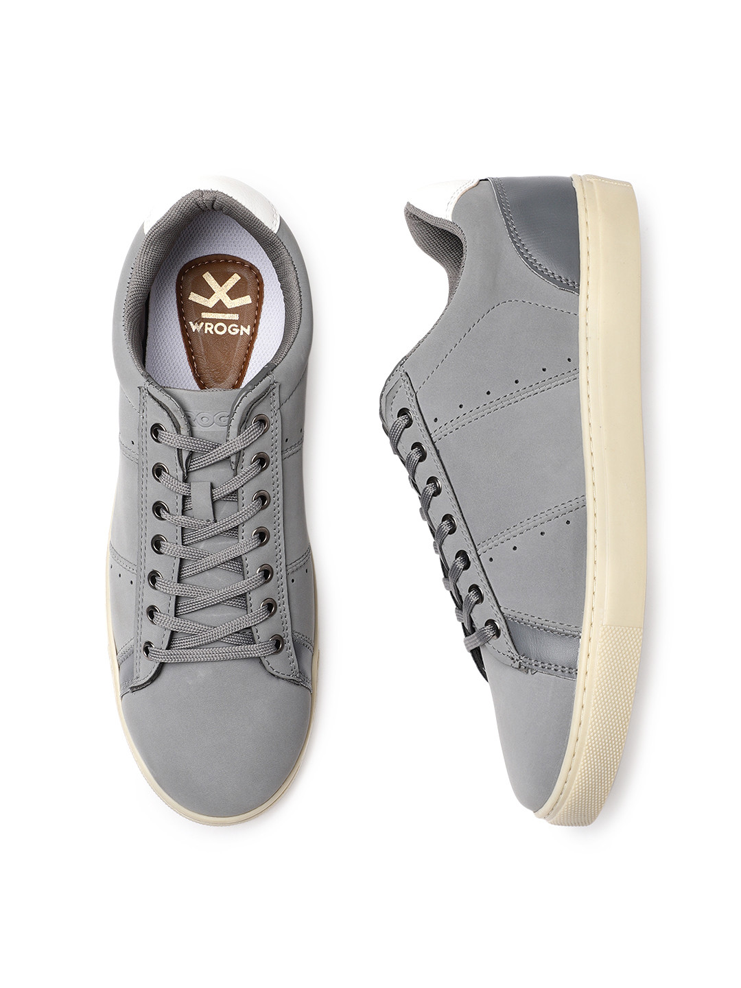 wrogn grey sneakers