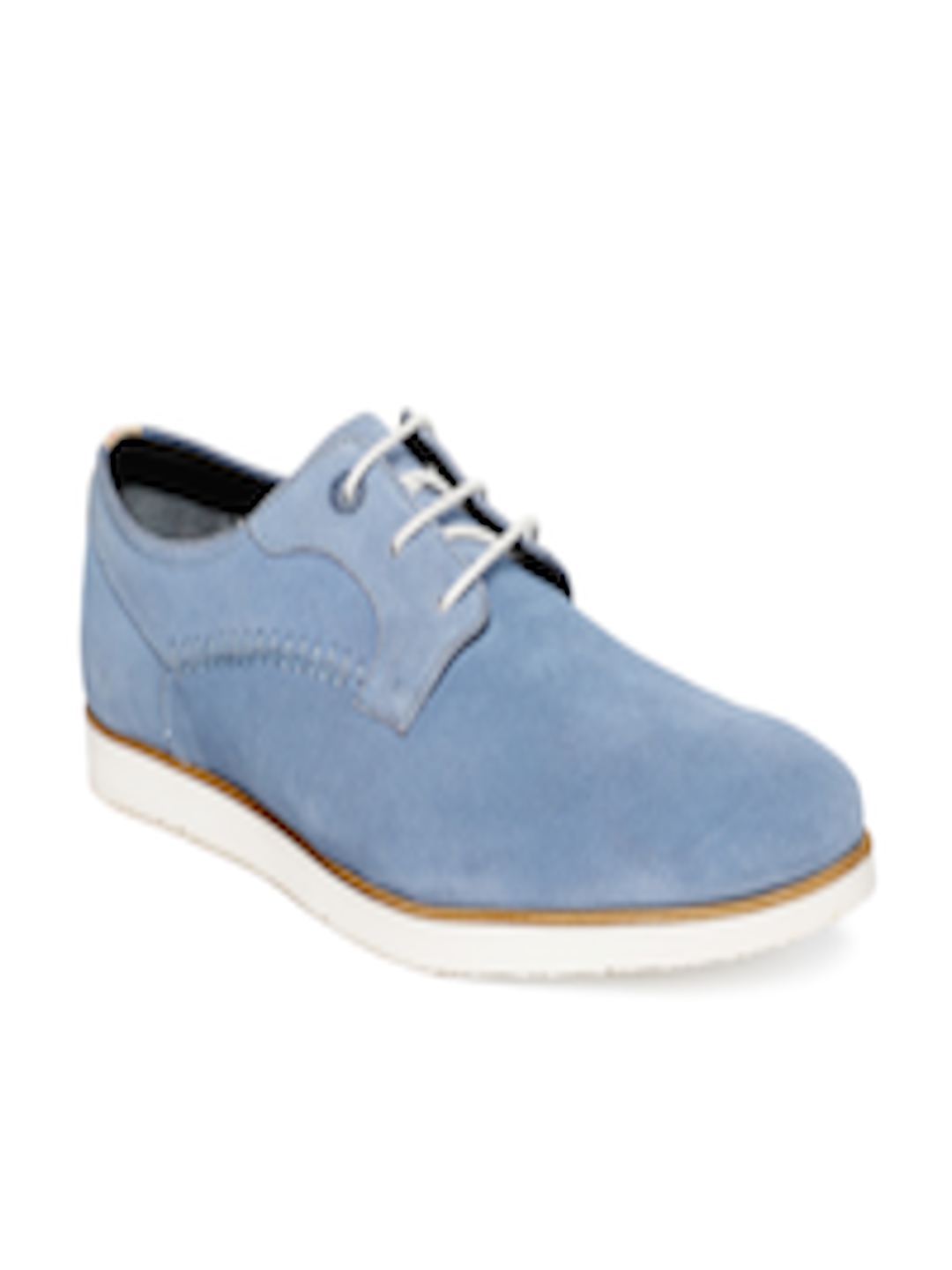 Buy Ruosh Men Blue Suede Sneakers - Casual Shoes for Men 9012479 | Myntra