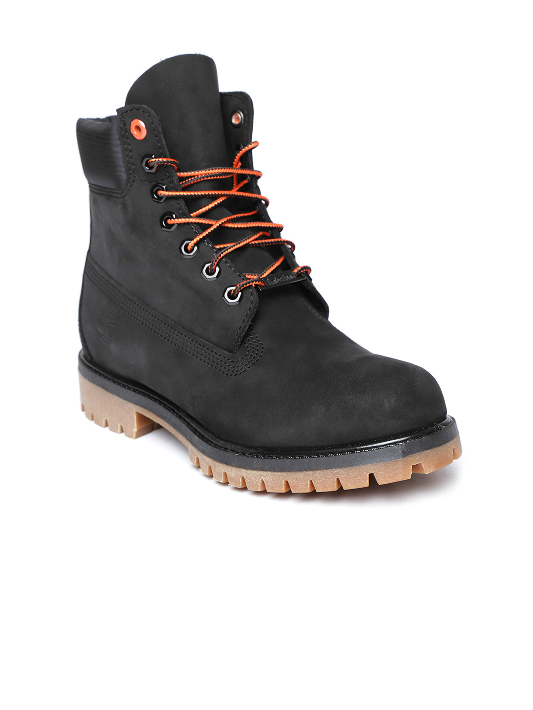 Buy Timberland Men Black Solid 6" Premium Waterproof