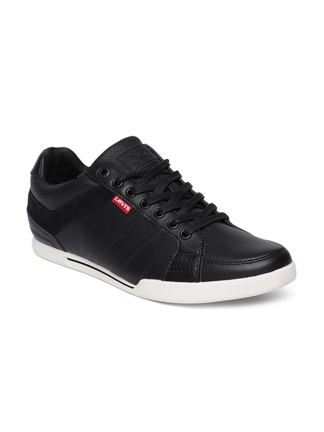 men's levi's sneakers black