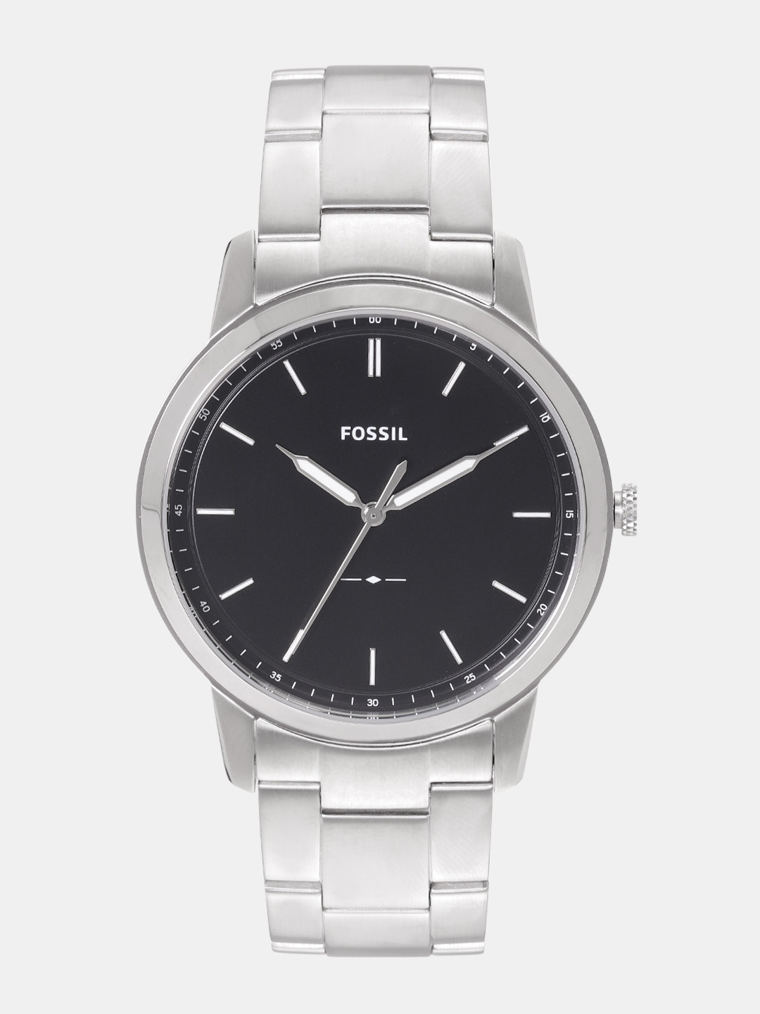 Fossil Orologio Uomo FS5307 - Cassa In Acciaio Inossidabile Nero Con Vetro Minerale