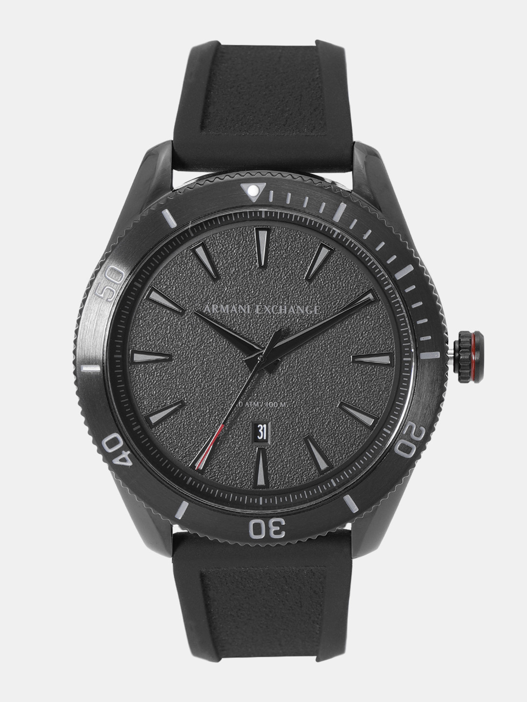 Buy Armani Exchange ENZO Men Charcoal Analogue Watch AX1829 - Watches ...