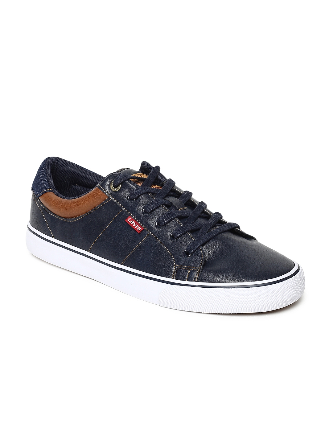 men's navy blue sneakers