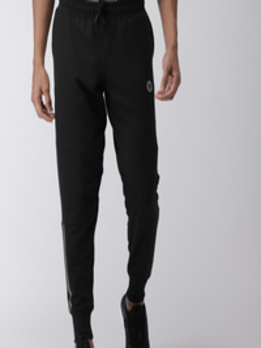 Buy 2GO Men Black Solid Joggers - Track Pants for Men 9041367 | Myntra